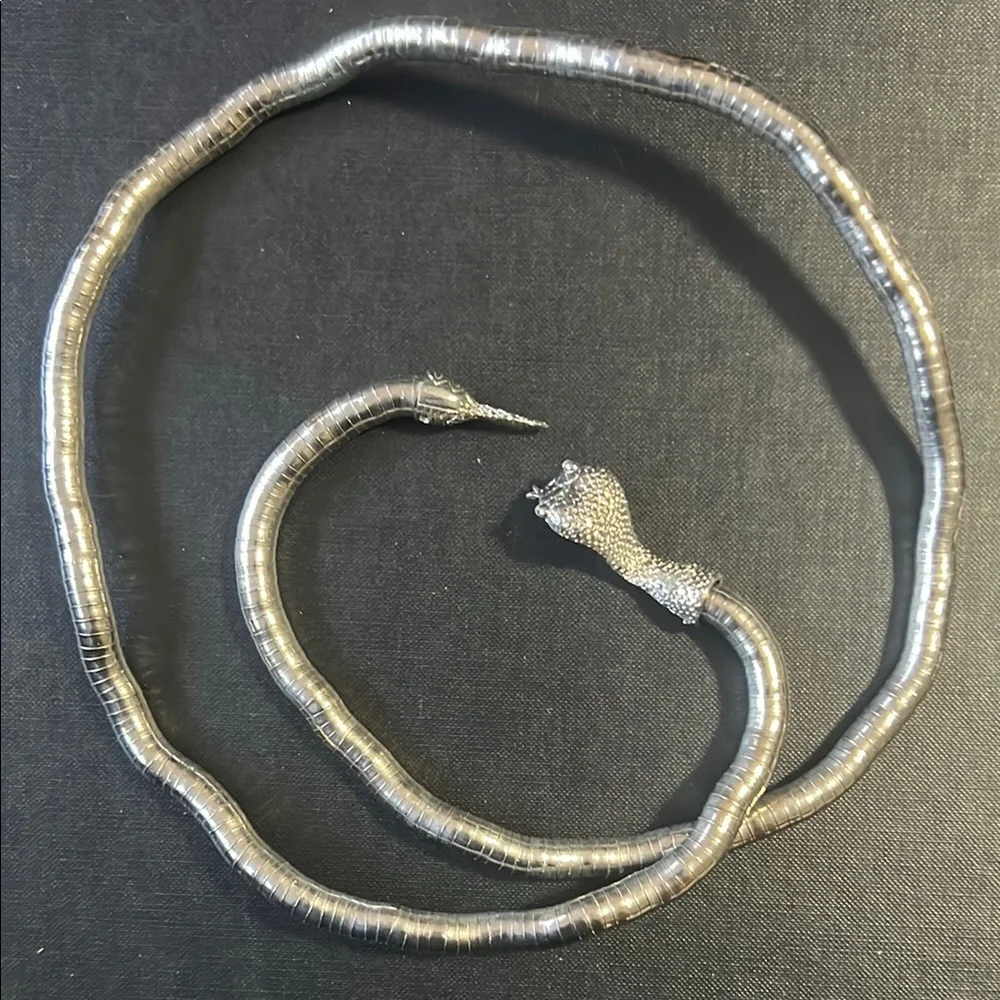 Silver Reptile Enclosure Decor